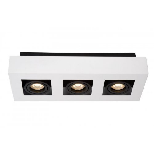 LUCIDE XIRAX Ceiling Light 3xGU10/5W LED  DTW White bodové svítidlo, bodovka - obrázek