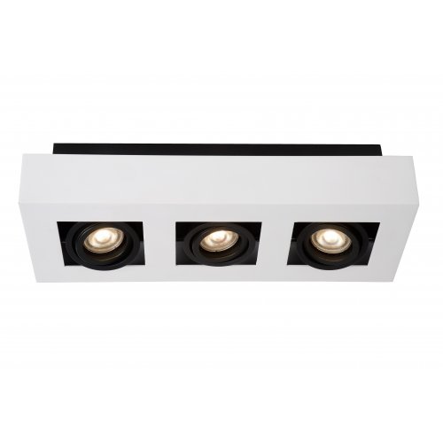 LUCIDE XIRAX Ceiling Light 3xGU10/5W LED  DTW White bodové svítidlo, bodovka - obrázek