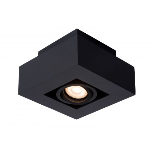 LUCIDE XIRAX Ceiling Light 1xGU10/5W LED  DTW  Black bodové svítidlo, bodovka