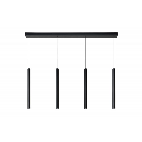 LUCIDE LORENZ Pendant  LED  4x4W Black Matte závěsné svítidlo, lustr - obrázek