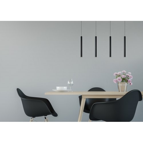 LUCIDE LORENZ Pendant  LED  4x4W Black Matte závěsné svítidlo, lustr - obrázek