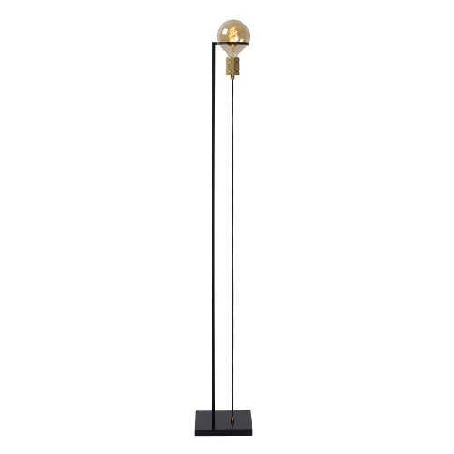 LUCIDE OTTELIEN Floor lampE27/60W H162cm Black stojací lampa - obrázek