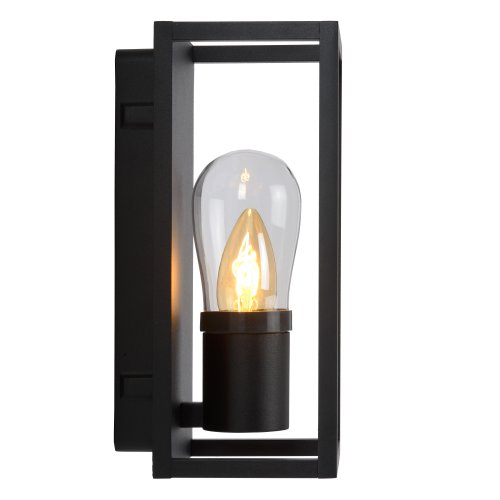 LUCIDE CARLYN Wall lamp Bathroom E14/6W Black nástěnné svítidlo - obrázek