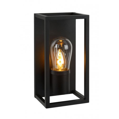 LUCIDE CARLYN Wall lamp Bathroom E14/6W Black nástěnné svítidlo