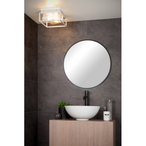 LUCIDE CARLYN Ceiling Light Bathroom 2x E14/6W White - obrázek