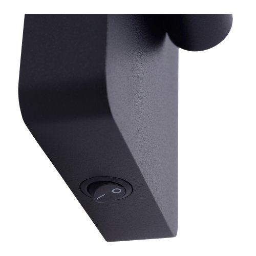 LUCIDE WYGO Wall light Led 5W  Black nástěnné svítidlo - obrázek