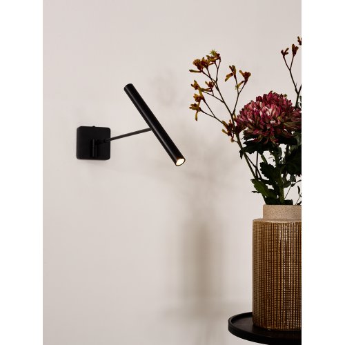 LUCIDE WYGO Wall light Led 5W  Black nástěnné svítidlo - obrázek