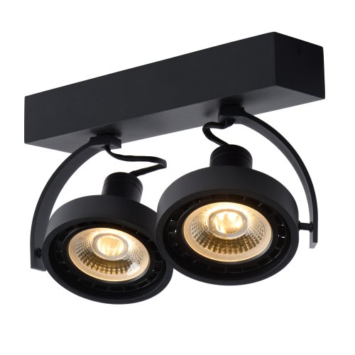 LUCIDE DORIAN Ceiling spotlight Dim-to-Warm 2xGU10 12W B bodové svítidlo, bodovka - obrázek