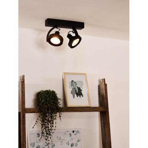 LUCIDE DORIAN Ceiling spotlight Dim-to-Warm 2xGU10 12W B bodové svítidlo, bodovka - obrázek