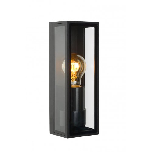 LUCIDE DUKAN Oustide wall lamp E27/40W Black nástěnné svítidlo - obrázek