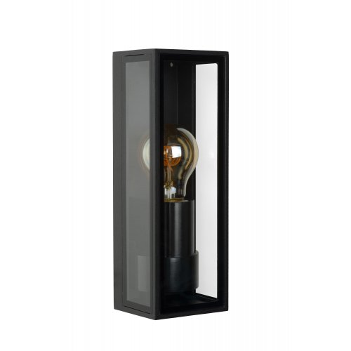 LUCIDE DUKAN Oustide wall lamp E27/40W Black nástěnné svítidlo - obrázek