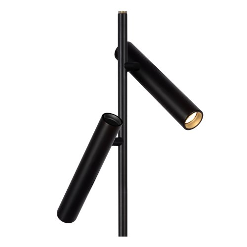 LUCIDE PHILON Floorlamp Led 2x4.5W/2x380LM Black stojací lampa - obrázek