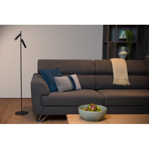 LUCIDE PHILON Floorlamp Led 4.5W/380LM Black stojací lampa - obrázek