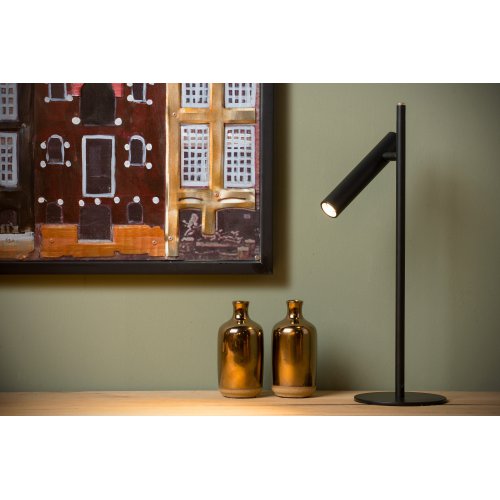 LUCIDE PHILON Table lamp Led 4.5W/380LM Black stolní lampa - obrázek