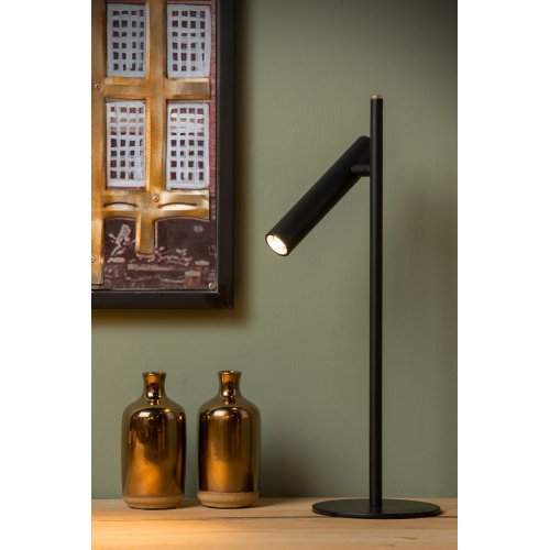 LUCIDE PHILON Table lamp Led 4.5W/380LM Black stolní lampa - obrázek