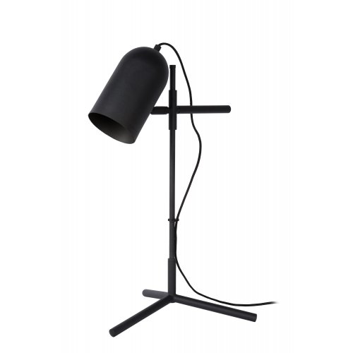 LUCIDE EDEK - Table lamp - E27 - Black stolní lampa - obrázek