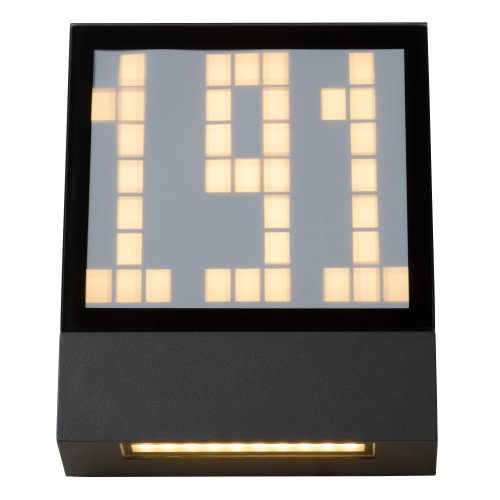 LUCIDE DIGIT Outdoor Wall lamp 3w /   Led 2700K Antracite venkovní svítidlo - obrázek