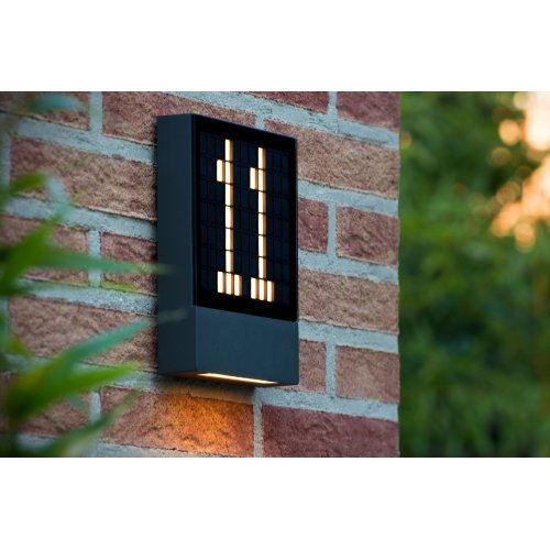 LUCIDE DIGIT Outdoor Wall lamp 3w /   Led 2700K Antracite venkovní svítidlo - obrázek