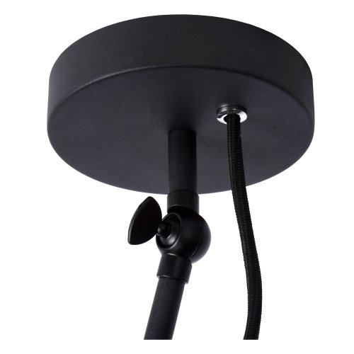 LUCIDE QUINNY Ceiling spot Light E27/40W H 50cm Black - obrázek