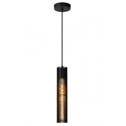 LUCIDE LIONEL Pendant 1xE27/40W Black závěsné svítidlo, lustr - obrázek