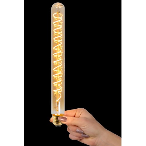 LUCIDE Bulb LED T30 5W 260LM 2200K 30cm Dimmable Amber žárovka, zářivka - obrázek