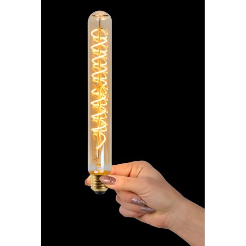 LUCIDE Bulb LED T30 5W 260LM 2200K 25cm Dimmable Amber žárovka, zářivka - obrázek