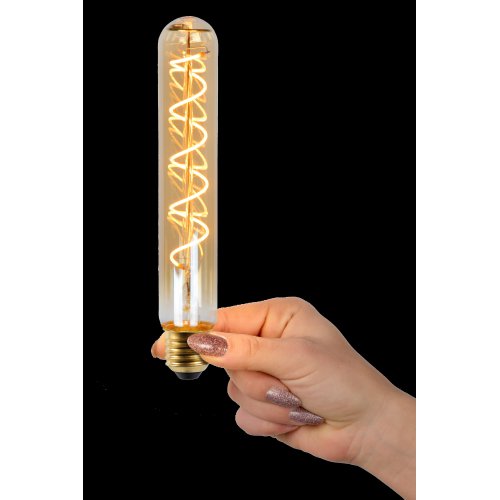 LUCIDE Bulb LED T30 5W 260LM 2200K 20cm Dimmable Amber žárovka, zářivka - obrázek