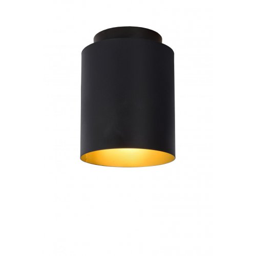 LUCIDE SUZY Table lamp E14/40W Round Black/Gold stolní lampa - obrázek