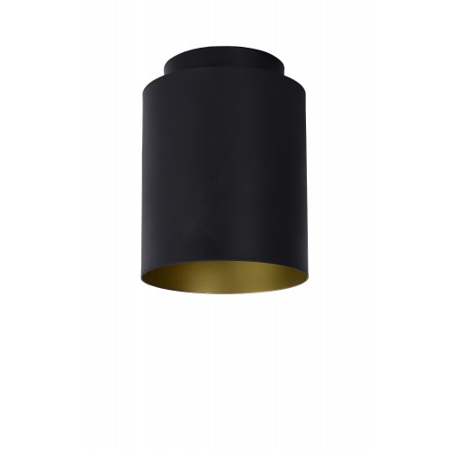 LUCIDE SUZY Table lamp E14/40W Round Black/Gold stolní lampa - obrázek