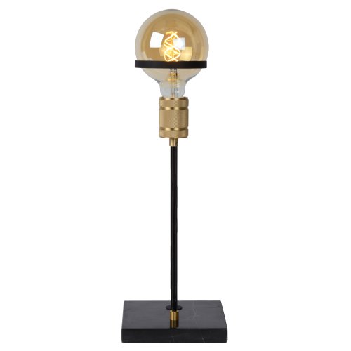 LUCIDE OTTELIEN Table lamp E27/60W H50cm Black stolní lampa - obrázek