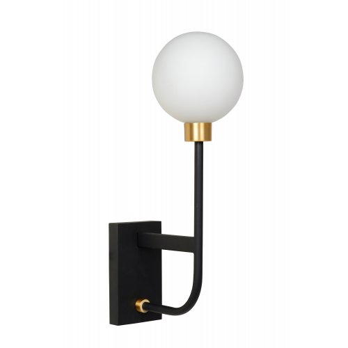 LUCIDE BEREND Wall Light 1xG9/33W 13/21/40cm Black/White nástěnné svítidlo - obrázek