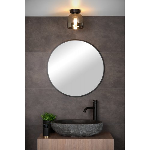 LUCIDE TYLER Wall Light 1xG9/33W Black/Smoke Glass nástěnné svítidlo - obrázek