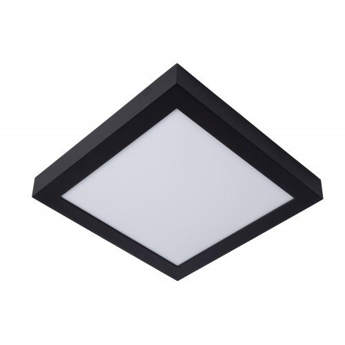 LUCIDE BRICE-LED Ceiling L. Dimmable 30W Square IP44 Blac - obrázek