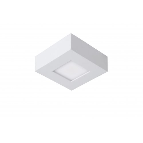 LUCIDE BRICE-LED Ceiling L Dimmable 8W Square IP44 - obrázek