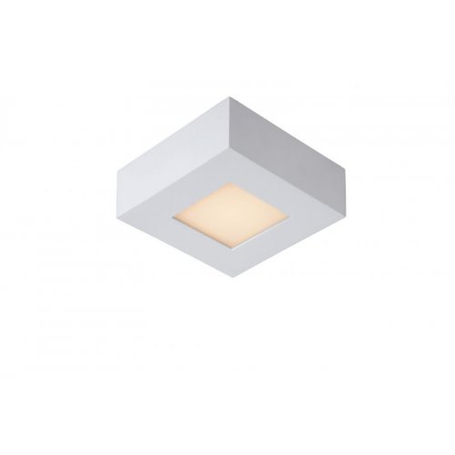 LUCIDE BRICE-LED Ceiling L Dimmable 8W Square IP44