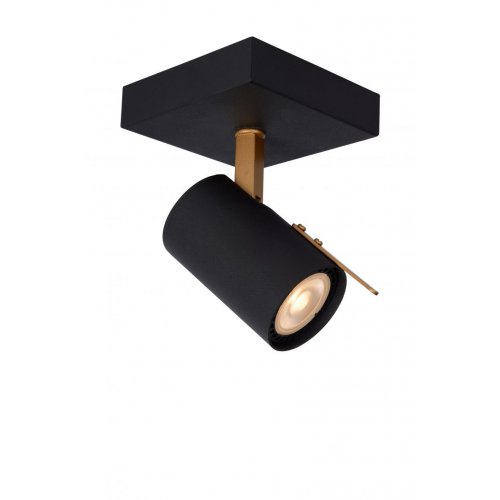 LUCIDE GRONY Wall Spotlight Gu10/5W  Black/Gold nástěnné svítidlo - obrázek