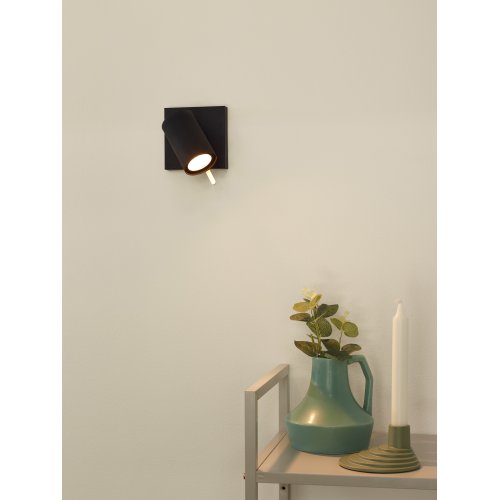 LUCIDE GRONY Wall Spotlight Gu10/5W  Black/Gold nástěnné svítidlo - obrázek