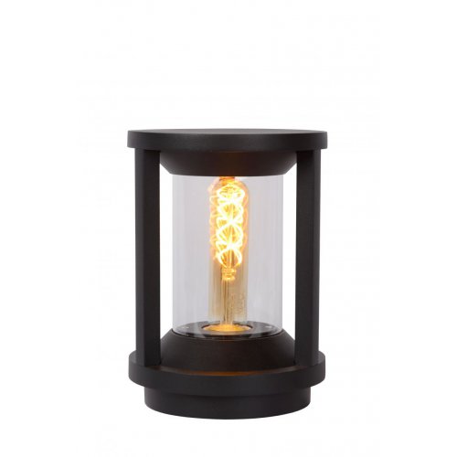 LUCIDE CADIX Outdoor Base lamp 22cm E27/max 15W led Black venkovní svítidlo