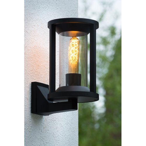 LUCIDE CADIX Outdoor Ceiling light E27/max 15W led Black venkovní svítidlo - obrázek