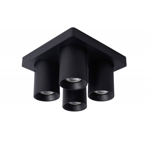 LUCIDE NIGEL Ceiling spotlight 4xGU10/5W Black - obrázek