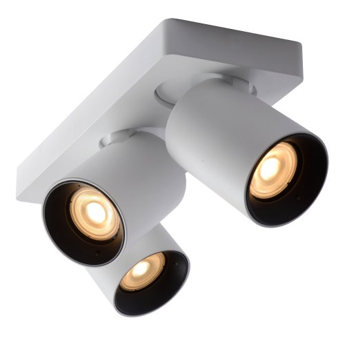 LUCIDE NIGEL Ceiling spotlight 3xGU10/5W White - obrázek