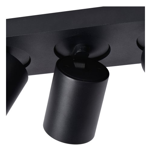 LUCIDE NIGEL Ceiling spotlight 3xGU10/5W Black - obrázek