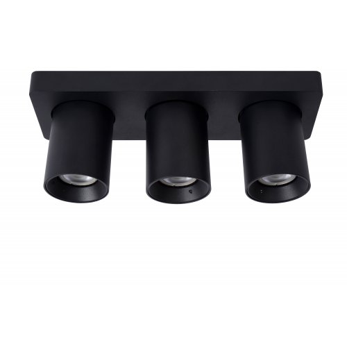 LUCIDE NIGEL Ceiling spotlight 3xGU10/5W Black - obrázek