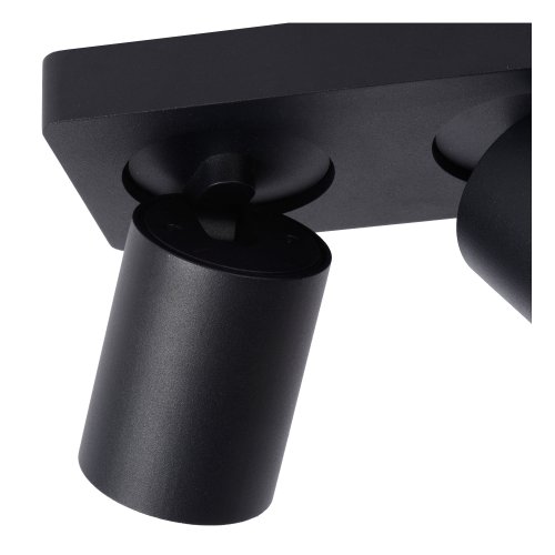 LUCIDE NIGEL Ceiling spotlight 2xGU10/5W Black - obrázek