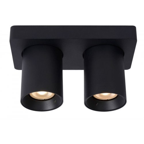 LUCIDE NIGEL Ceiling spotlight 2xGU10/5W Black