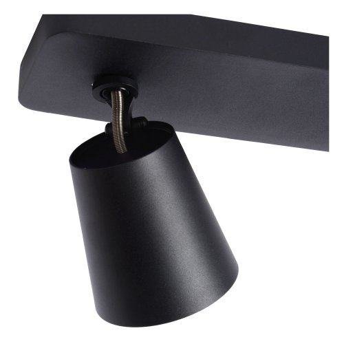 LUCIDE TURNON Ceiling spotlight 3xGU10/5W Black / Gold - obrázek