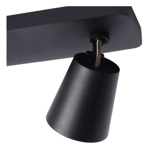 LUCIDE TURNON Ceiling spotlight 2xGU10/5W Black / Gold - obrázek