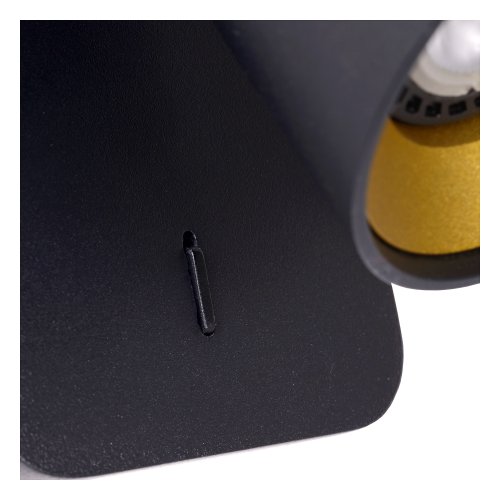 LUCIDE TURNON Ceiling spotlight GU10/5W Black / Gold - obrázek