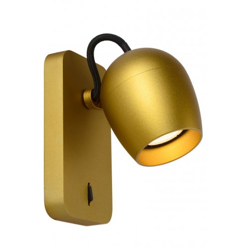LUCIDE PRESTON  Ceiling Spotlight 1x GU10/5W Satin Brass
