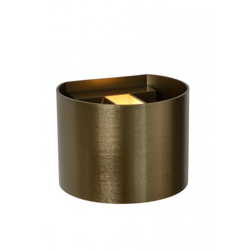 LUCIDE XIO Wall Light Round G9/3.5W 350LM 2700K Bronze nástěnné svítidlo - obrázek